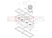 MV Agusta Brutale 920 Cylinder & Piston Assembly