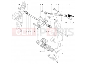 MV Agusta Brutale 1090 RR 2010/2011 Rear Suspension Assembly