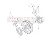 MV Agusta Brutale 1090 RR 2010/2011 Front Wheel Assembly