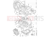 MV Agusta Brutale 1090 RR 2010/2011 Crankcase Assembly