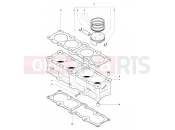 MV Agusta Brutale 1090 RR 2012 Cylinder & Piston Assembly