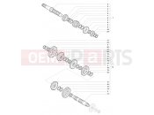 MV Agusta F3 675 RC Gear Box Assembly