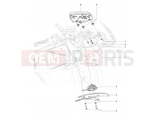 MV Agusta F3 800 RC Dashboard Components