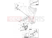 MV AGUSTA F3 800 AGO Footrest Assembly Left