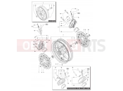 MV AGUSTA F3 800 AGO Front Wheel Assembly