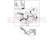 Wiring Harness - Mirrors - MV Agusta 1999-2001 F4 750S