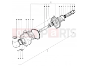 Water Pump - MV Agusta 2002-2003 F4 750S 1+1