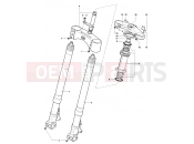 MV Agusta 2003 F4 750 SPR Front Suspension Assembly