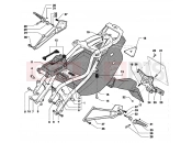 MV Agusta 2004 F4 AGO Rear Frame (double seat)