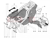 Rear Frame (single seat) - MV Agusta 2006-2007 F4 1000R 1+1