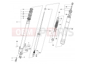 Front Fork Right - MV Agusta 2006-2007 F4 1000R 1+1