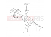 MV Agusta 2010-2011 F4 S Crankshaft Assembly