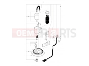 MV Agusta 2010-2011 F4 S Fuel Pump Assembly