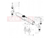 MV Agusta 2012 F4 R Steering Damper Assembly