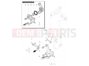 MV Agusta 2012 F4 R Footrest Assembly Left
