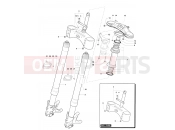 MV Agusta 2012 F4 RR Front Suspension Assembly