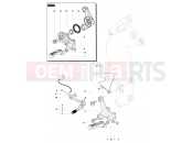 MV AGUSTA 2013-2015 F4 Footrest Assembly Left