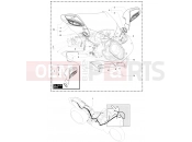 MV AGUSTA 2013-2015 F4 RR Wiring Harness - Mirrors