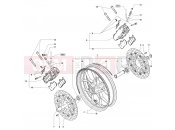 MV AGUSTA Rivale 800 Front wheel Assembly