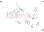 DUCATI 2006 Supersport 1000 SS EXHAUST SYSTEM » EXHAUST SYSTEM