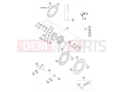 KTM 525 EXC RACING  SIX.DAYS (8503D2) [EU] 2004 REAR WHEEL