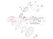KTM 525 EXC RACING  SIX.DAYS (8503D2) [EU] 2004 ELECTRIC STARTER