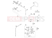 HANDLEBAR, CONTROLS - KTM 250 SXS (6300D1) [EU] 2004
