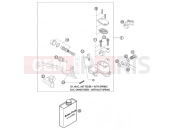 FRONT BRAKE CONTROL - KTM 250 SXS (6300D1) [EU] 2004