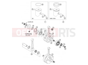 CRANKSHAFT, PISTON - KTM 250 SXS (6300D1) [EU] 2004