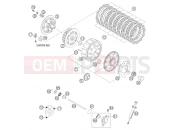 CLUTCH - KTM 250 SXS (6300D1) [EU] 2004