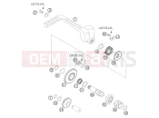 KICK STARTER - KTM 250 SXS (6300D1) [EU] 2004