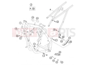 FRAME - KTM 105 SX (6101D5) [EU] 2004
