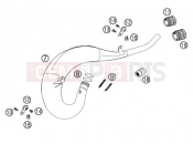 EXHAUST SYSTEM - KTM 200 SX (620130) [EU] 2003