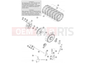 CLUTCH - KTM 200 SX (620130) [EU] 2003