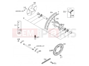 REAR WHEEL - KTM 65 SX (600106) [EU] 2000