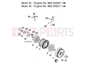 CLUTCH - KTM 65 SX (600106) [EU] 2000
