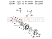 CLUTCH - KTM 65 SX (600106) [EU] 2000