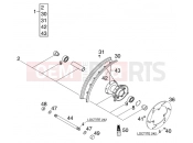 FRONT WHEEL - KTM 60 SX (600105) [EU] 2000
