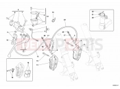 DUCATI 2006 Superbike 999 R XEROX FRONT BRAKE SYSTEM » BRAKING SYSTEM