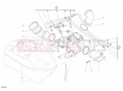 DUCATI 2006 Sportclassic Paul Smart THROTTLE BODY » INTAKE, CARBURETTOR
