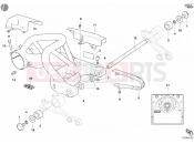 DUCATI 2006 Monster S2R 800 DARK SWING ARM » SWING ARM
