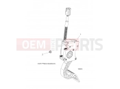 Polaris 2017 ATV ACE 570 EFI (R15) (A17DAA57A5) ENGINE | ENGINE, THROTTLE PEDAL - A17DAA57A5 (100615)
