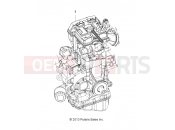 ENGINE | ENGINE, LONG BLOCK - A17SES57C1/C2/C7/CL/E1/E2/E7/EL/SET57C1/C2/E1/E2 - Polaris SPORTSMAN 570 TRACTOR (R07) - A17SES57C1/C2/C7/CL/E1/E2/E7/EL/SET57C1/C2/E1/E2 2017