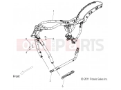 VICTORY BOARDWALK ALL OPTIONS (V14RB36) CHASSIS | CHASSIS, FRAME - V14RB36 ALL OPTIONS (49VICFRAME13S)