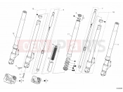DUCATI 2006 Sportclassic 1000 Single-Seat FRONT FORK » FRONT SUSPENSION