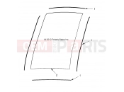 POLARIS GEM - e2/e4/e6/eS/eL/eLXD BODY | BODY, ROOF PANEL, SOLID - e4 (49GEMBODY11ROOFPNLSLD)