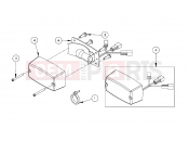 POLARIS GEM - e2/e4/e6/eS/eL/eLXD ELECTRICAL | ELECTRICAL, TAIL LIGHTS, PASSENGER - e2/e4/e6 (49GEMELECTRICAL11TAIL)