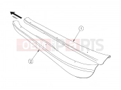 POLARIS GEM - e2/e4/e6/eS/eL/eLXD EUROPEAN COMPONENTS | EUROPEAN COMPONENTS, SCUFF GUARDS - e4 (49GEMEUROCOMPS11SCUFFE4)