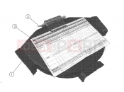 POLARIS GEM - e2/e4/e6/eS/eL/eLXD STEERING | STEERING, WHEEL W/CLIP - e2/e4/e6/eS/eL/eLXD (49GEMSTEER11WHEELCLIP)