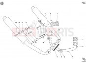 DUCATI 2006 Sporttouring ST3 EXHAUST SYSTEM » EXHAUST SYSTEM